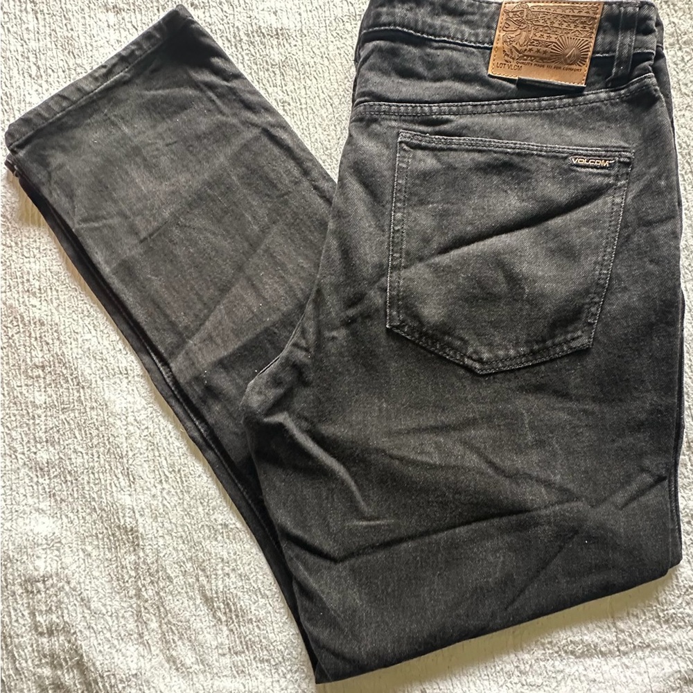 Volcom Men's Charcoal Slim Jeans